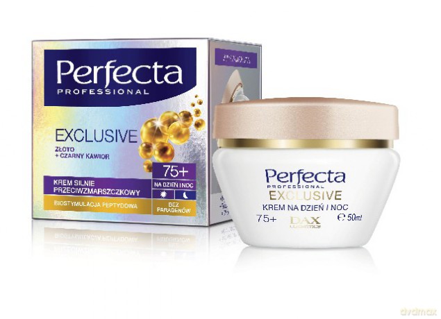Dax Perfecta Exclusive: Złoto 75+ Krem na dzień i noc 50 ml
