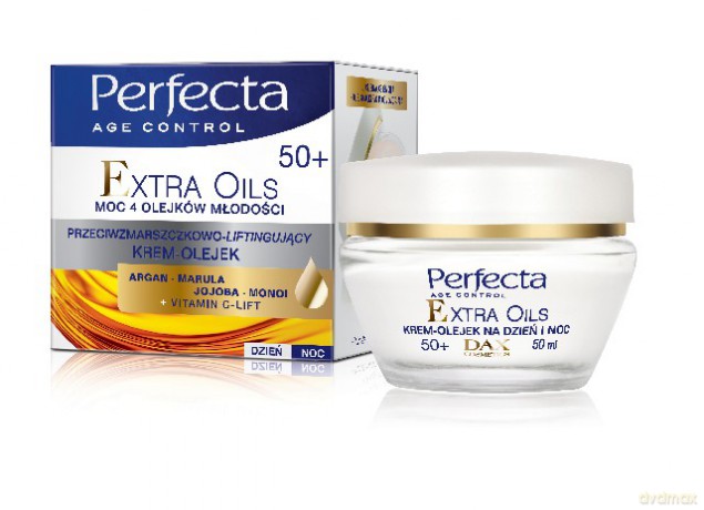 Dax Perfecta Extra Oils: Krem-olejek 50+ na dzień i noc 50 ml