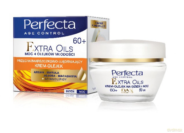 Dax Perfecta Extra Oils: Krem-olejek 60+ na dzień i noc 50 ml