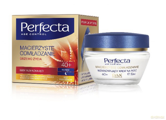 Dax Perfecta Macierzyste Odmładzanie: 40+ Krem na noc wzmacniający 50 ml