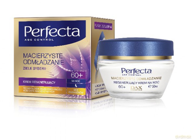 Dax Perfecta Macierzyste Odmładzanie: 60+ Krem na noc regenerujący 50 ml