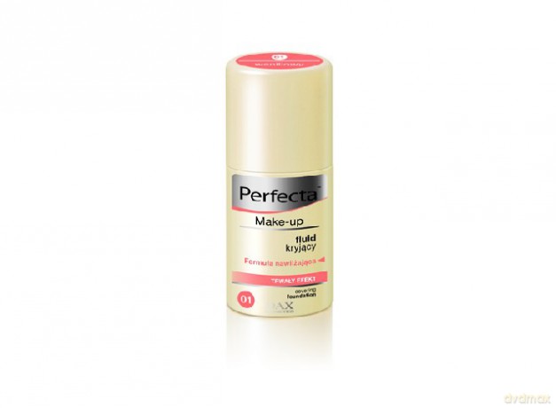 Dax Perfecta Make up: fluid kryjąco-nawilżający (01) (wanilia)