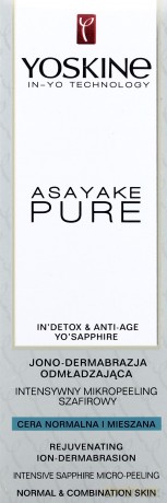 Yoskine Asayake Pure: Jono-dermabrazja odmładzająca 75 ml