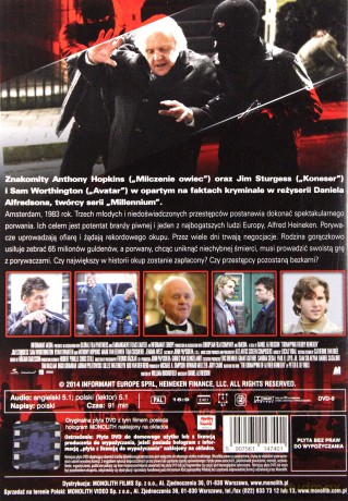 Porwanie Heinekena [DVD]