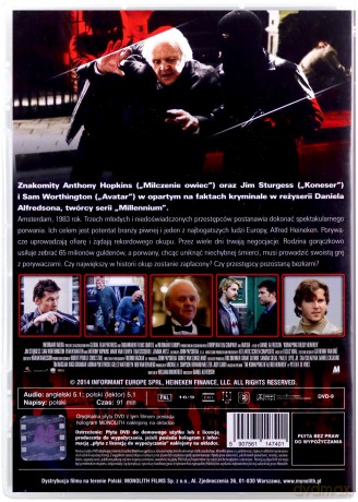 Porwanie Heinekena [DVD]