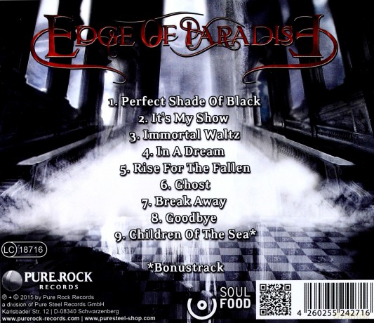 Edge Of Paradise: Immortal Waltz [CD]