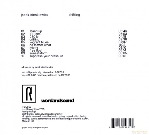 Jacek Sienkiewicz: Drifting [CD]
