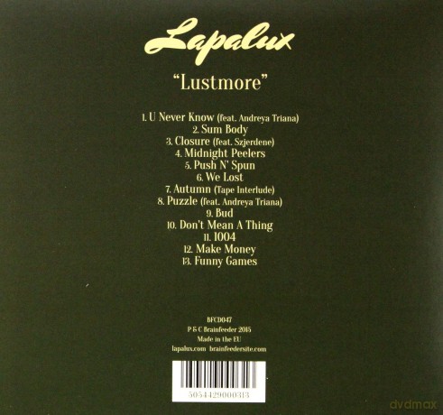 Lapalux: Lustmore [CD]
