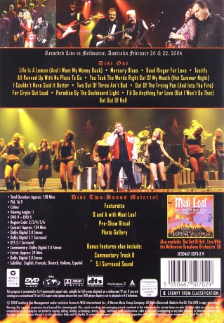 Meatloaf: Live With The Melbou [2DVD]