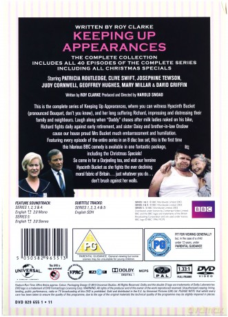 Keeping Up Appearances / Co ludzie powiedzą Complete Collection [8DVD]