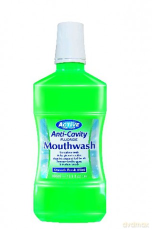 Beauty Formulas: Active Oral Care - Płyn do płukania jamy ustnej (Fresh Mint) z fluorem