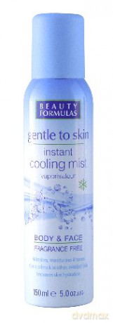 Beauty Formulas: Face and Body - Chłodząca mgiełka do twarzy i ciała