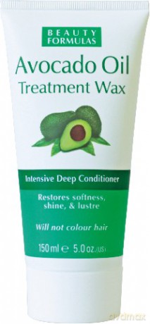 Beauty Formulas Wax Avokado: Głęboko odżywiający wosk do włosów