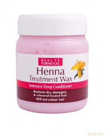 Beauty Formulas Wax Henna: Głęboko odżywiający wosk do włosów