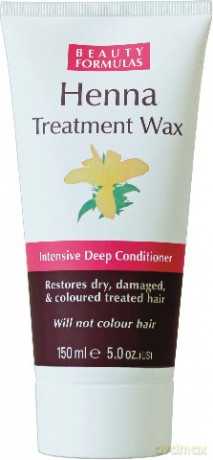 Beauty Formulas Wax Henna: Głęboko odżywiający wosk do włosów