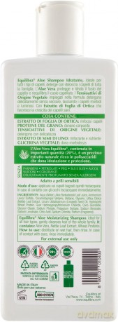 Equilibra Naturale: Szampon aloesowy do włosów 250 ml