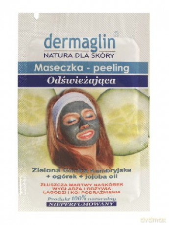 Dermaglin: maseczka, peeling odświeżający