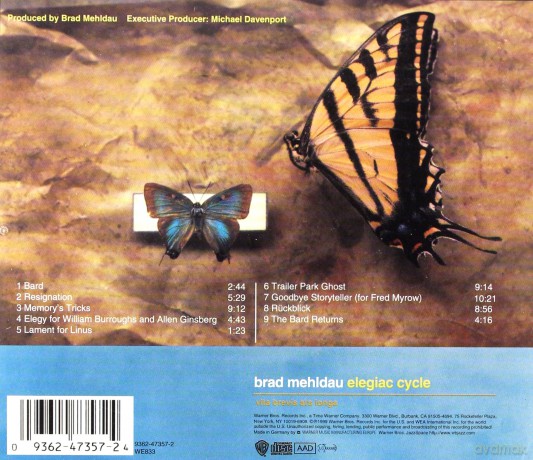 Brad Mehldau: Elegiac Cycle [CD]