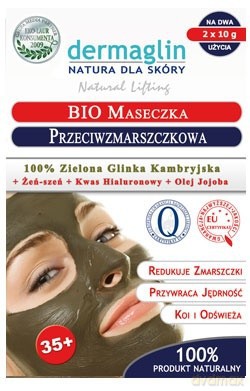 Dermaglin: maseczka przeciwzmarszczkowa 35+