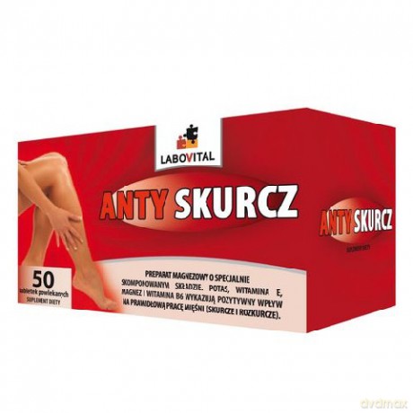 Labovital: Anty Skurcz (50 tabletek)