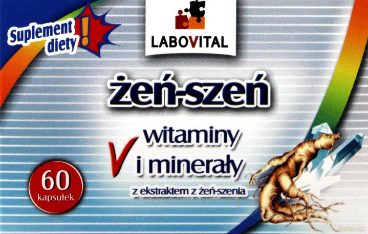 Labovital: Żeńszeń (60 kapsułek)