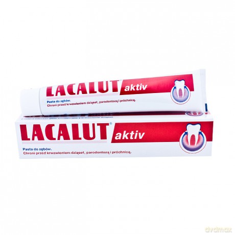 Lacalut: Pasta do zębów Activ paradontoza 75 ml