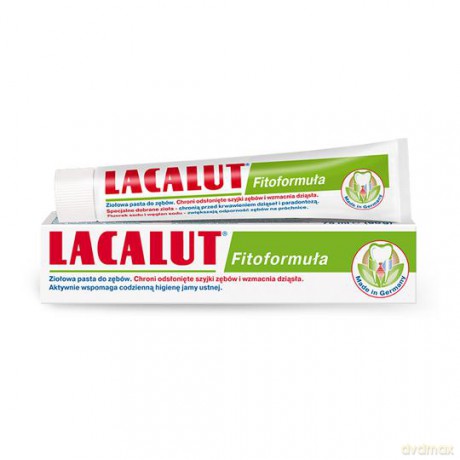 Lacalut: Pasta do zębów - Fitoformuła specjalistyczna ziołowa 75 ml