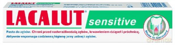 Lacalut: Pasta do zębów - Sensitive do wrażliwych zębów 75 ml