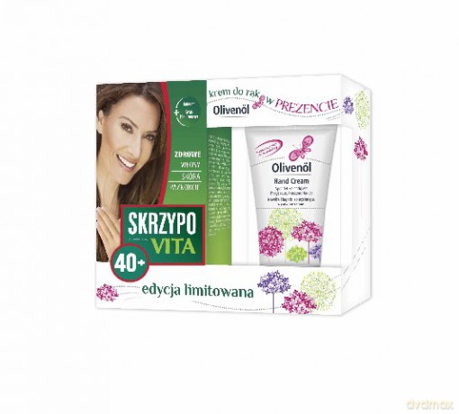 Skrzypovita 40+ zestaw (1 opakowanie 42 tabl. + Olivenol krem do rąk 50 ml)