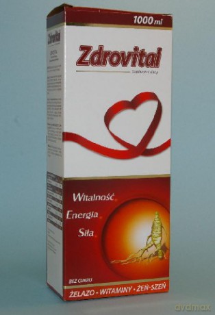 Zdrovital Tonik wzmacniający 45+, 1000 ml