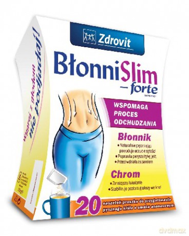 Zdrowit Błonnik Slim Forte (20 saszetek)