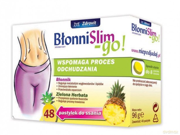 Zdrowit Błonnik Slim Go Suplement diety (48 pastylek do ssania)
