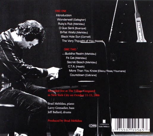 Brad Mehldau Trio: Live at the Village Vanguard [2CD]