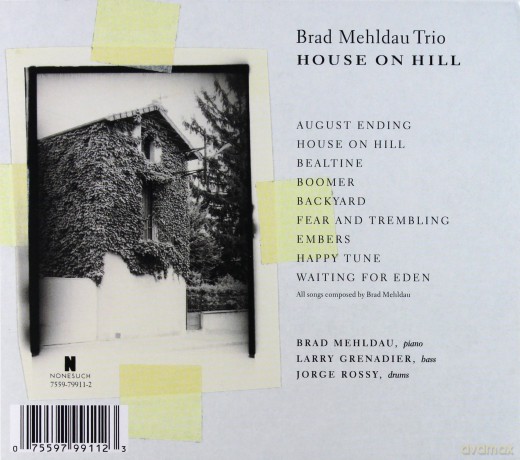 Brad Mehldau Trio: House On Hill [CD]