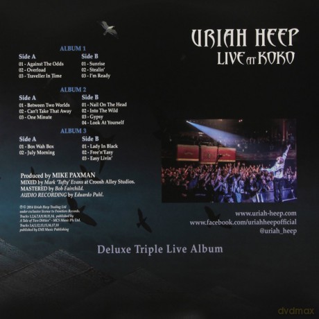 Uriah Heep: Live At Koko Gold [3xWinyl]