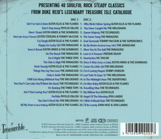 Treasure Isle Presents Rock Steady [2CD]