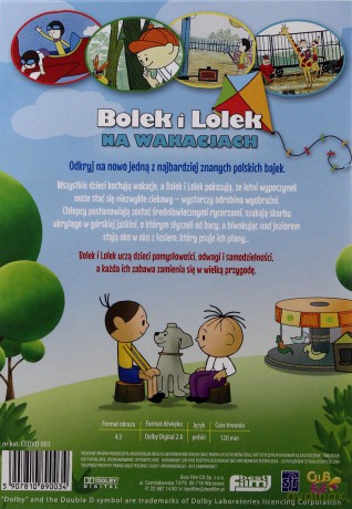 Bolek i Lolek na wakacjach [DVD]