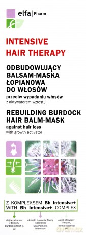 Elfa Pharm Intensive Hair Therapy: balsam, maska z łopianowy przeciw wypadaniu włosów 200 ml
