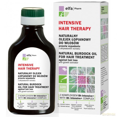 Elfa Pharm Intensive Hair Therapy: olejek łopianowy przeciw wypadaniu włosów 100 ml