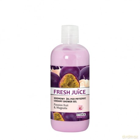 Fresh Juice: Żel pod prysznic kremowy Passion Fruit i Magnolia 500 ml