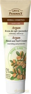 Green Pharmacy: Krem do rąk i paznokci, Argan (ochronno-odżywczy) 100 ml