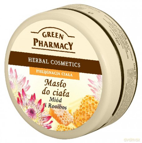 Green Pharmacy: Masło do ciała - Miód, Rooibos 200 ml