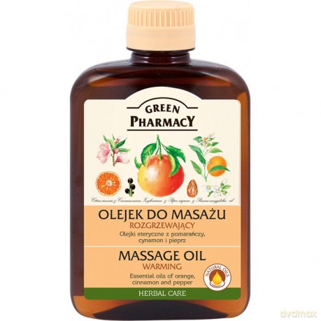 Green Pharmacy: Olejek do masażu - Rozgrzewający