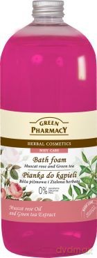 Green Pharmacy: Pianka do kąpieli Róża piżmowa & zielona herbata