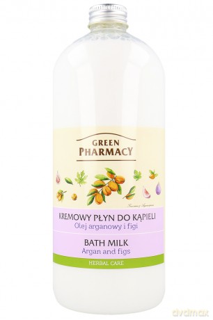 Green Pharmacy: Płyn do kąpieli Olej Arganowy & Figi
