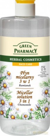 Green Pharmacy: Płyn micelarny 3w1 z ekstraktem z rumianku 500 ml