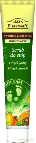 Green Pharmacy: Scrub do stóp - Olejek jodły i moreli
