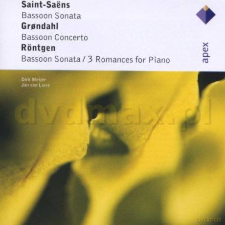 Dirk Meijer/Jan Van Liere: Saint-Saens: Bassoon Sonatas [CD]