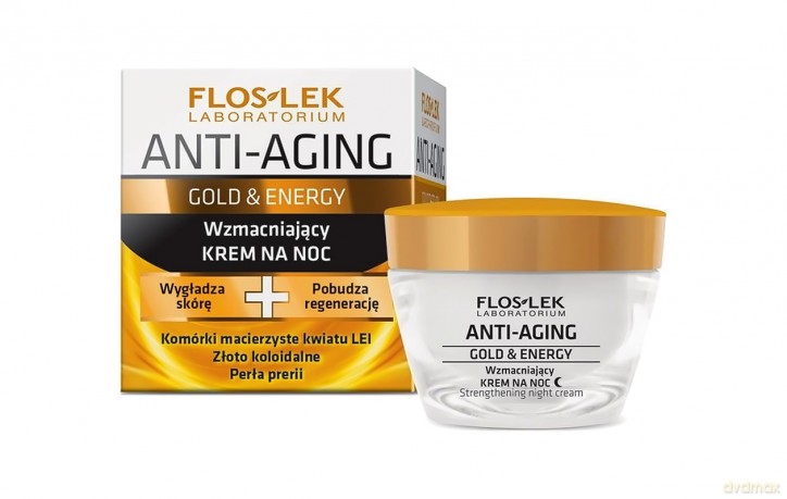 Floslek Anti Aging Gold Therapy: Krem na noc 50 ml