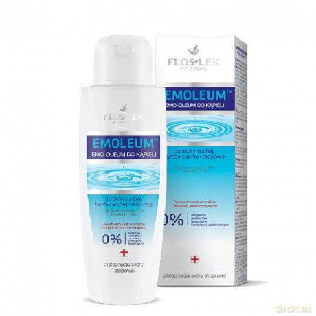 Floslek Emoleum: Emulsja do kapieli 200 ml
